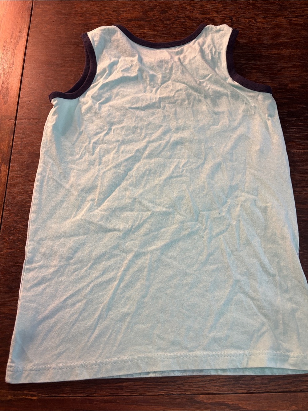 Dinosaur Graphic Tank Top for Kids - Light Blue - Picture 3 of 3